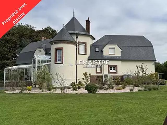 Goderville 76110 Achat / Vente maison 7 pièces t7 au dernier étage piscine