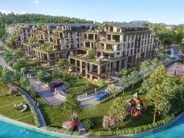 GÖKTÜRK NEFES KORU 3+1 SIFIR DAİRE ÇATI DUBLEKS Snowboard'dan