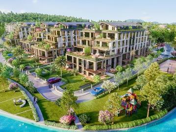 GÖKTÜRK NEFES KORU 5+1 BAHÇE DUBLEKS DAİRE SNOWBOARD,DAN