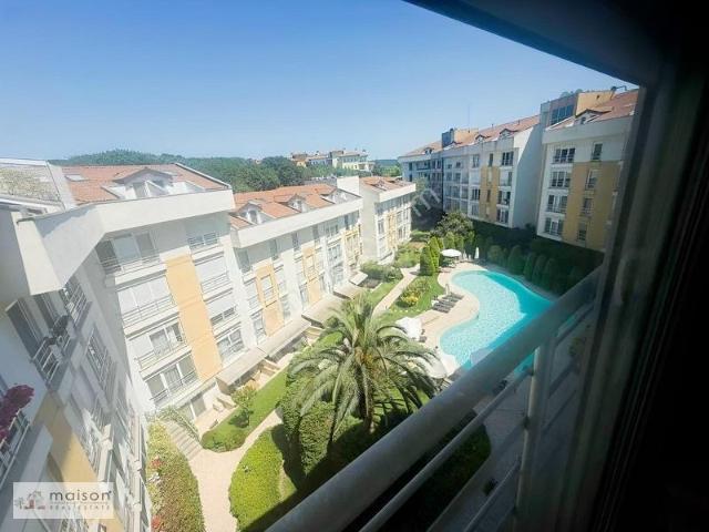 Göktürk Palms Residence'da Kiralık 1+1 Çatı Dubleks Daire