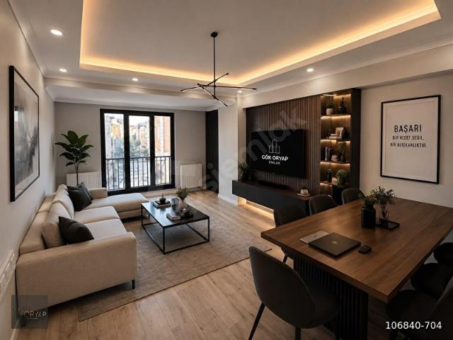 GÖK ORYAP'TAN SATILIK SÜPER KONUMDA 2+1 75m SIFIR FIRSAT DAİRE!