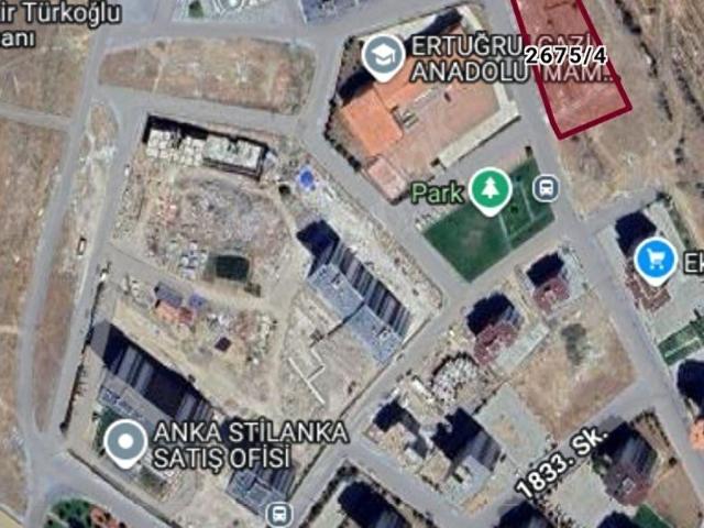GÖKKENTDE KAT KARŞILIĞI 27 DAİRELİK KONUMU GÜZEL KONUT PARSELİ