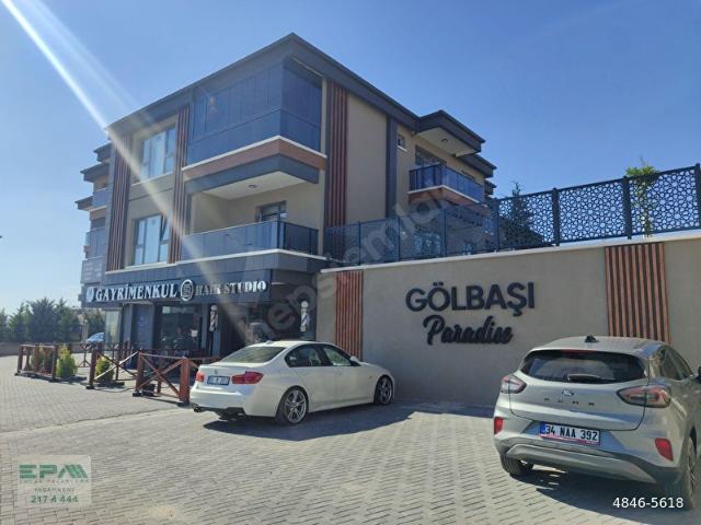 GÖLBAŞI PARADİSE BÜYÜK 1+1 BAHÇELİ ARA KAT DAİRE EPA EMLAK