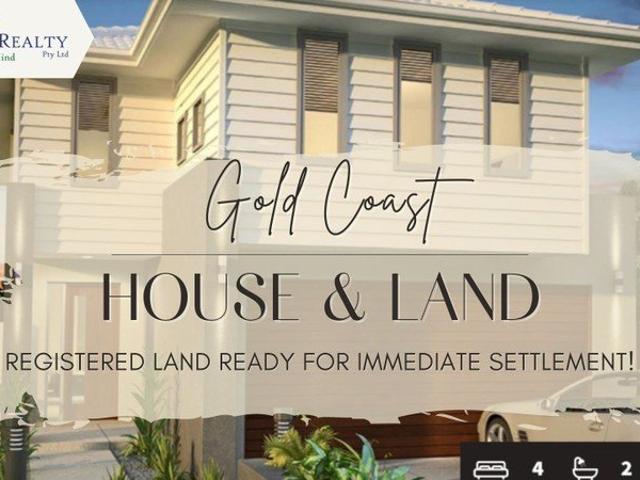Gold Coast House & Land Registered land ready for immediate settlement!