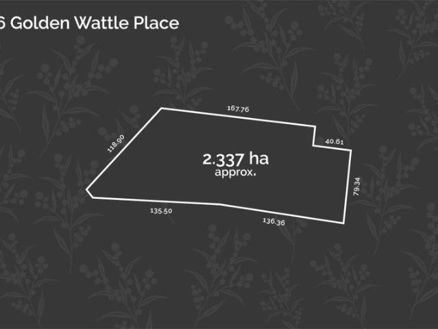 Golden Wattle Place Unparalleled Land Offering