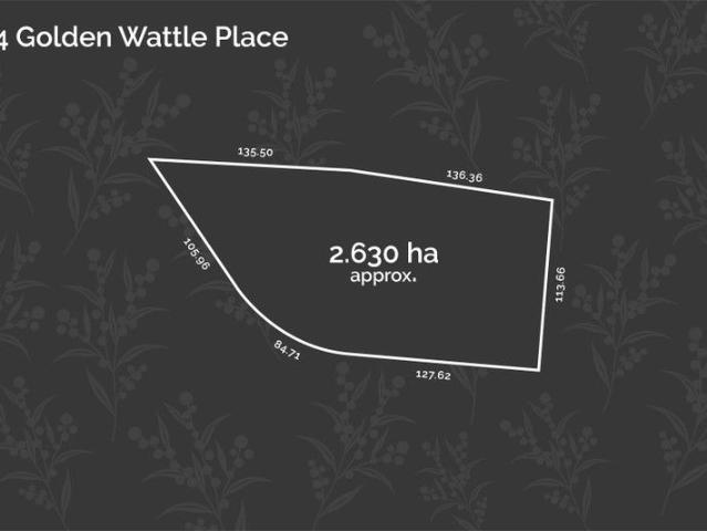 Golden Wattle Place Unparalleled Land Offering