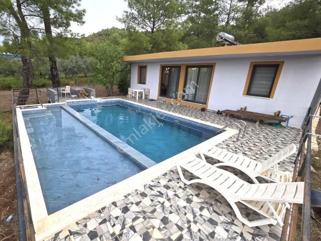 Goldhouse Dan Kiralık Seydikemer Zorlarda Havuzlu Bahçeli Eşyalı Müstakil Ev