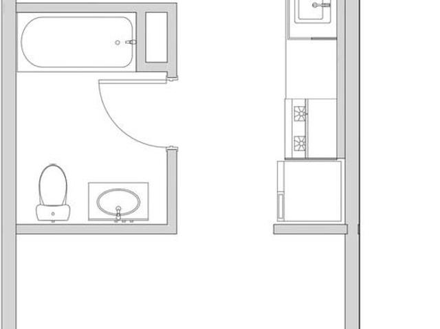 Goldilocks Apartments Studio Apartment for Rent at 806 27th St, San Diego, CA 92102 Golden Hill