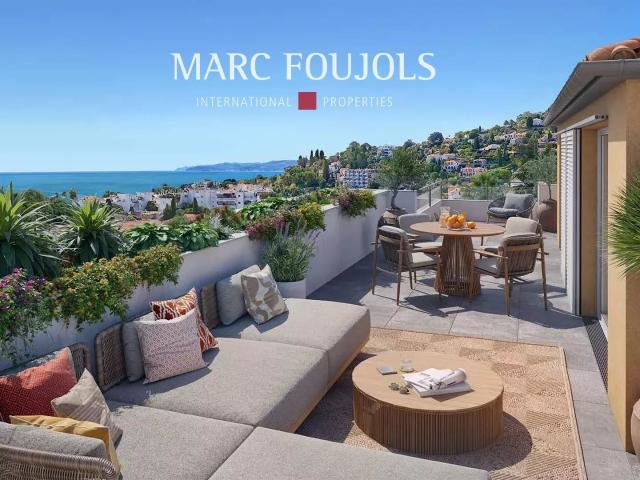 Golfe Juan Programme neuf 2 pièces avec jardin, terrasse e. 39m² Vallauris