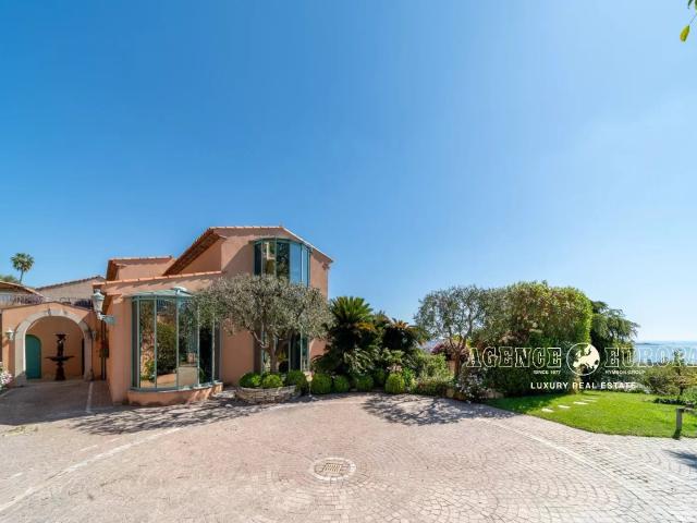 Golfe Juan Petit Domaine Prive Villa Vue Mer 290m² Vallauris