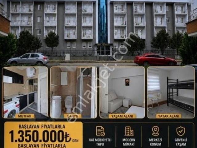 Görükle Merkezde 1+0 Kat Mülkiyetli Satılık Fırsat Daireler