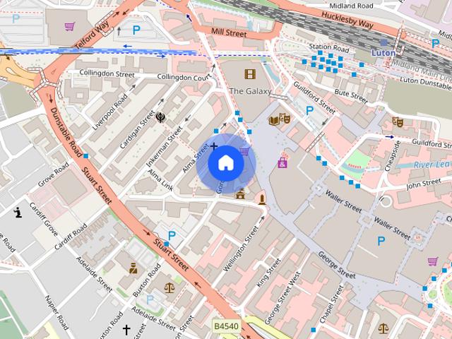 Gordon Street, Luton, Bedfordshire, LU1