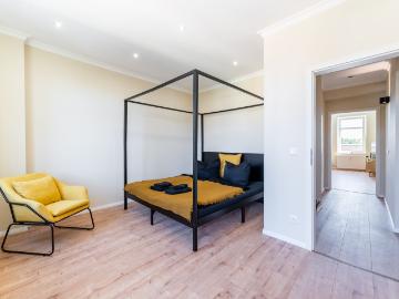 Konkordienplatz - Balkon, Ausgestattete Küche