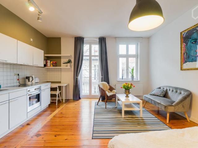 Gorgeous Studio with Lovely Neighbours in Prenzlauer Berg, Berlin Amsterdam Apartments for Rent