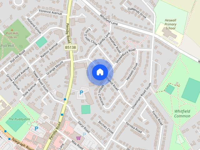 Gorsehill Road, Wirral, CH60
