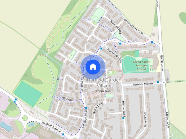 Gorseway, Hatfield, AL10