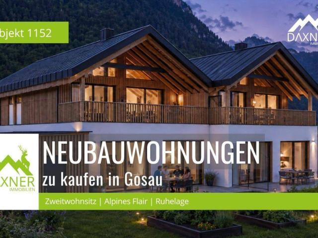 GOSAU LIVING – Ihr eigener Zweit Wohnsitz im Salzkammergut