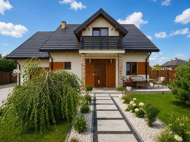 Gotowy dom 165 m² z ogrodem komfort i funkcjonalność