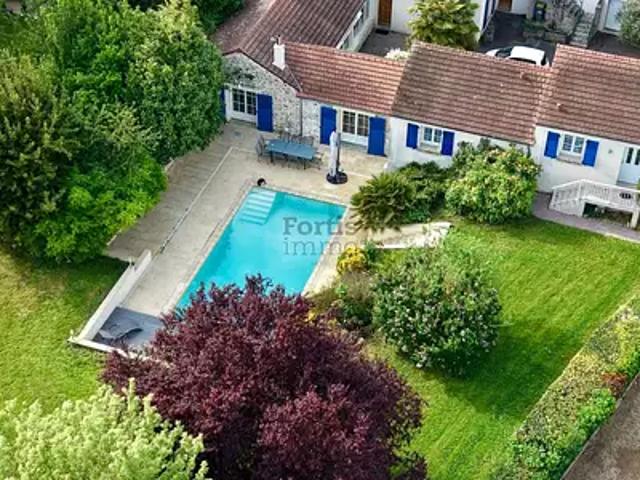 Gouvernes 77400 Achat / Vente maison 12 pièces t12 piscine jardin