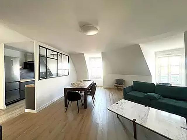 Gouvieux 60270 Achat / Vente appartement 4 pièces t4 au dernier étage parking