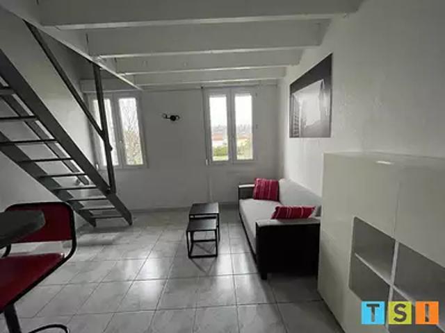Gourdan Polignan 31210 Location appartement 2 pièces t2 au dernier étage