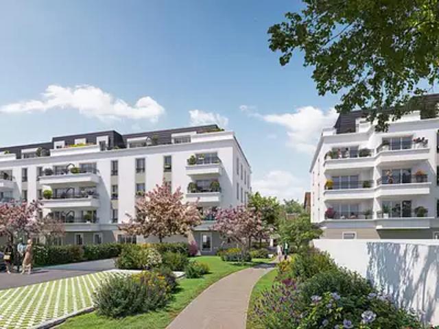 Goussainville 95190 Programme neuf appartement neuf à vendre t2 BBC TVA 5,5% Pinel