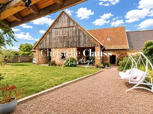 Goxwiller 67210 Achat / Vente maison 6 pièces t6 au dernier étage cave