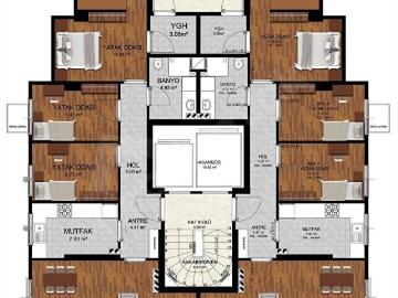 GÖZTEPE PRF. CEVDET ALTAR SOKAKTA 3+1 88 M2 NET SATILIK DAİRE