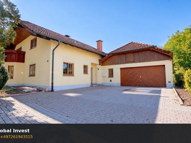 GLOBAL INVEST IMMOBILIEN SINSHEIM | Großzügig leben, exklusiv wohnen – Einfamilienhaus mit Garten in unverbauter Grünlage in Mauer