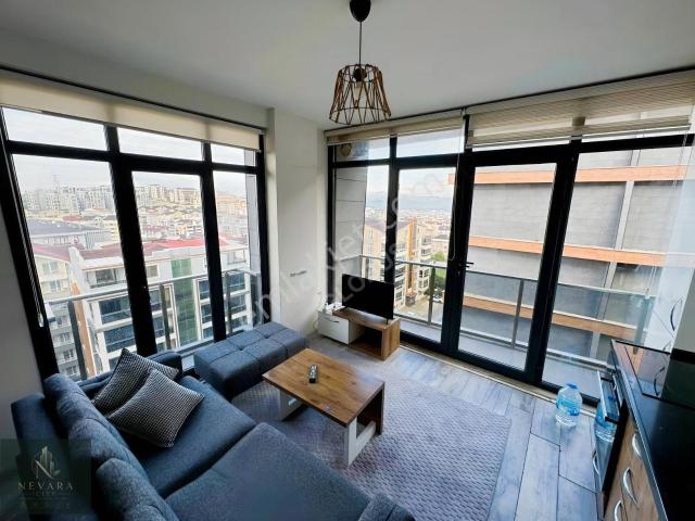 Globus'dan Vizyon Sitesinde Çift Cephe 1+1 Loft Kiralık Daire