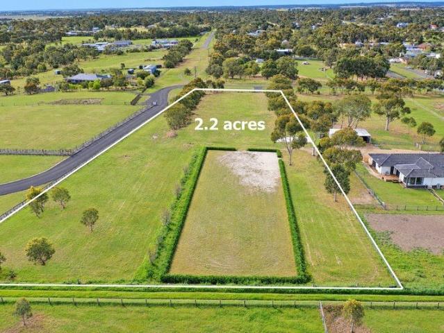 Glorious living on 2.2 acres to build your dream home on