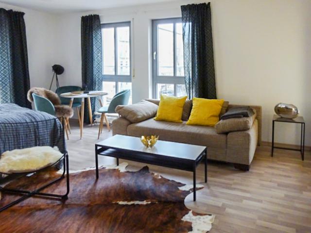 Gleich einziehen – voll möblierte helle Single Wohnung