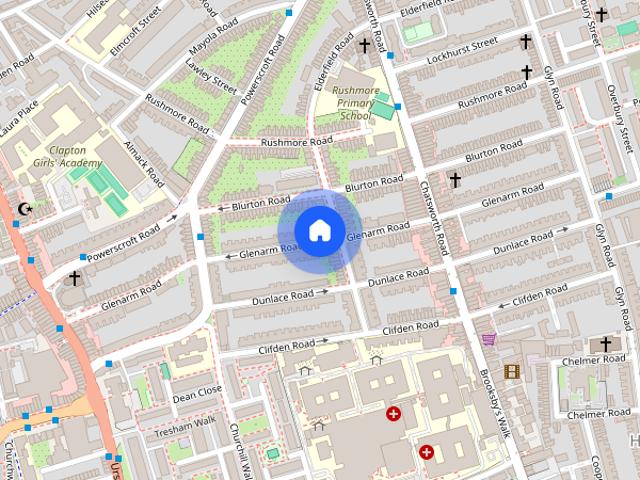 Glenarm Road, Off Chatsworth Road, Lower Clapton, Hackney, London, E5