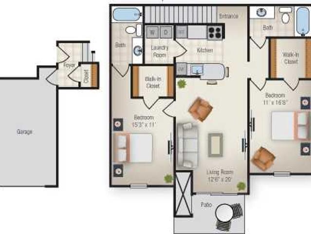 Gleneagles Apartments 2 Bedroom Apartment for Rent at 11604 Lewisham Pl, Waldorf, MD 20602 St. Charles