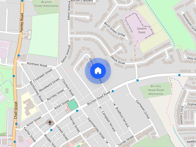 Gleneagles Crescent, Stoke on Trent