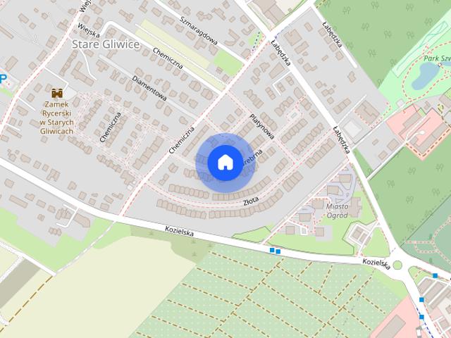 Gliwice, os. Chemiczne. Mieszkanie w zabudowie