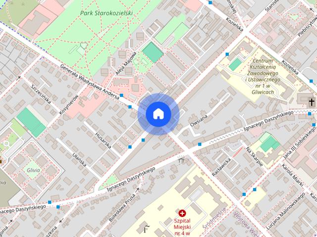Gliwice, W. Styczyńskiego, mieszkanie, do wynajęcia, 2 pokoje