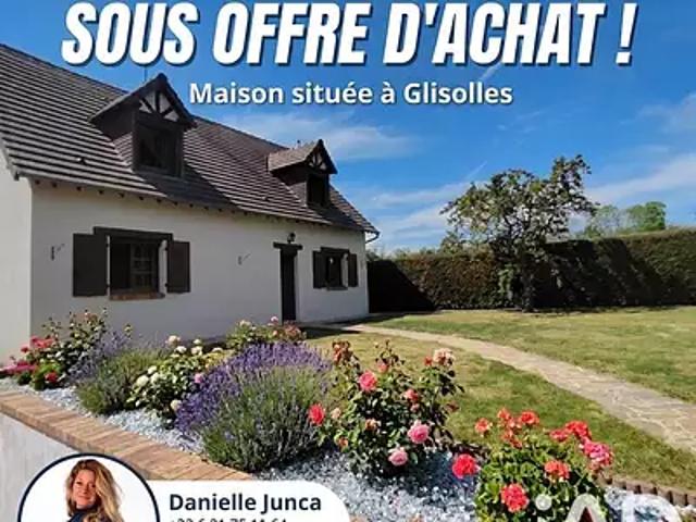 Glisolles 27190 Achat / Vente maison 6 pièces t6 terrasse cave