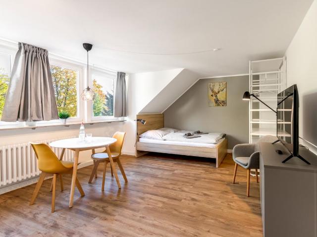 Glück Auf Appartements Studio, Duisburg Amsterdam Apartments for Rent
