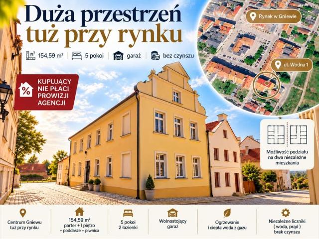 Gniew, Wodna, 154,59 m2