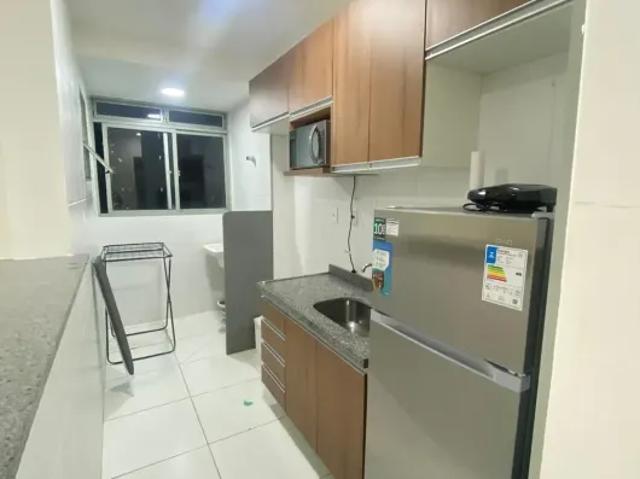 Gr aluga ed. ville solare 3/1 suite semimobiliado nascente area lazer augusto montenegro