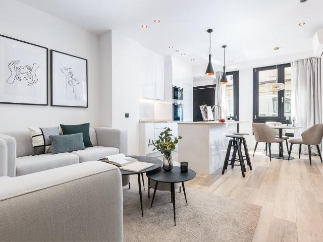 Ground floor apartment for rent in La Guindalera neighborhood