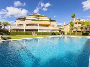 Plaza Juan Romero, Centro de Marbella, Camino de Camoján, Sierra Blanca, Urbanización Lomas de Puente Roman, Málaga, Andalucía, Andalucía