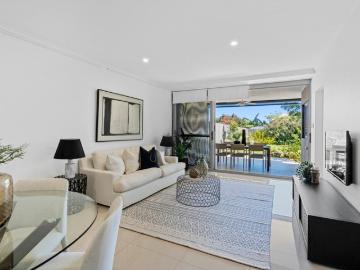Ground Floor Living with a Rare Backyard Retreat