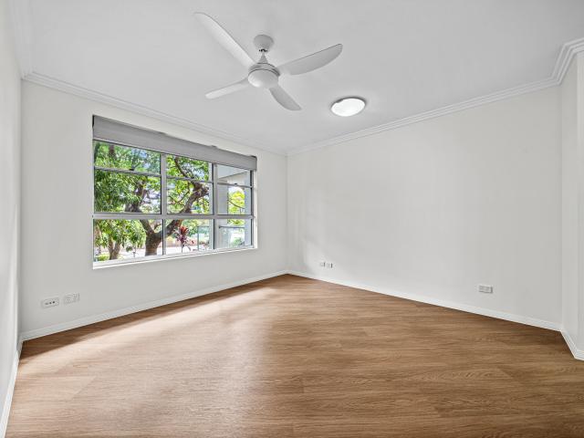 Ground floor living, with oversize private courtyard