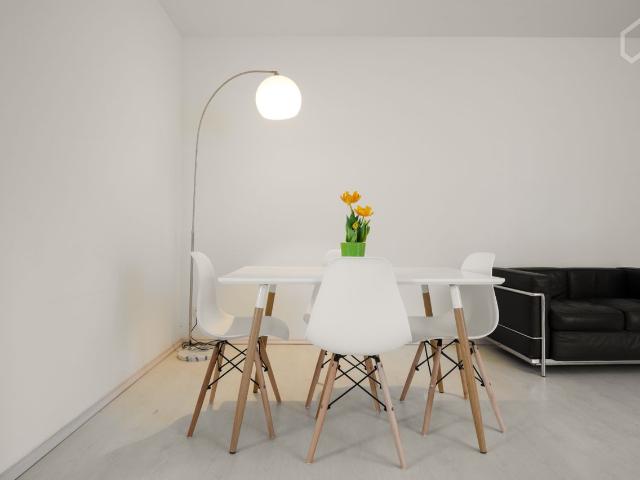 Ground floor, modernly furnished studio apartment in Ostheim, Koln Amsterdam Apartments for Rent