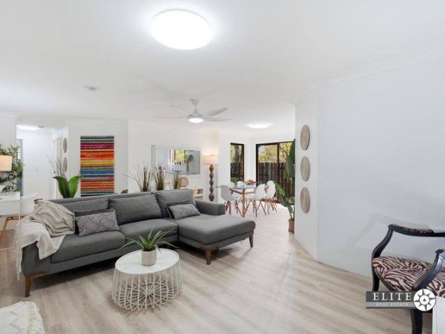 Ground floor. North facing. Side by side double lock up garage with internal access