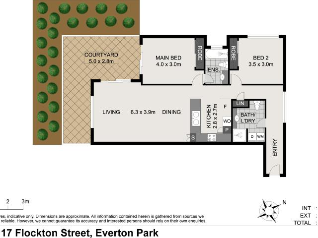 Ground floor, private courtyard