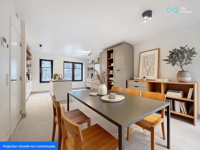 Ground floor with two bedrooms in Evere