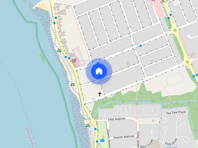 GROUND FLOOR TWO BEDROOM UNIT WALK TO THE WATERFRONT